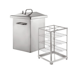 Вертикальная коптильня Gorillas BBQ 35х38х55 см Серый (KPT43)