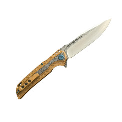Складной нож Gorillas BBQ EDC 25 см Коричневый (KN1087-1)