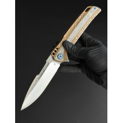 Складной нож Gorillas BBQ EDC 25 см Коричневый (KN1087-1)