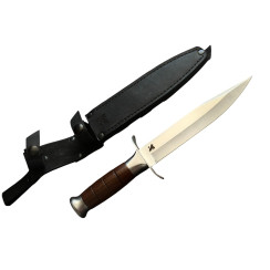 Туристический нож с чехлом Gorillas BBQ 32 см Коричневый (KN279)